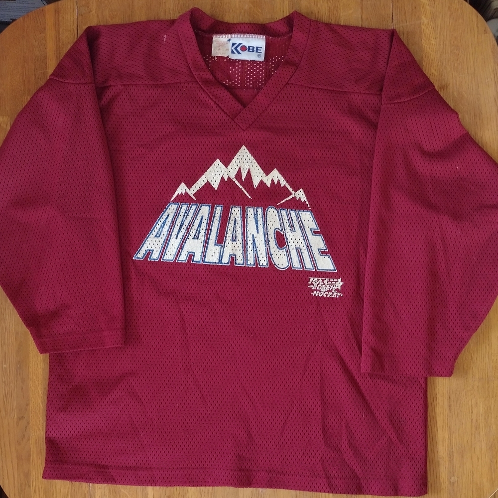 Vintage Colorado Avalanche jersey #15 - Burnette